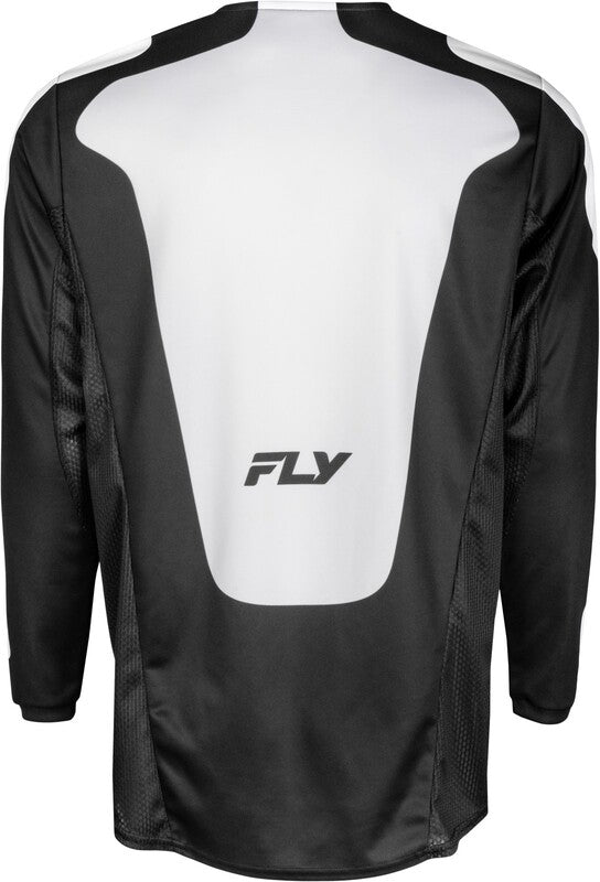 Мотокрос блуза FLY RACING Kinetic SYM-Black/White 2025