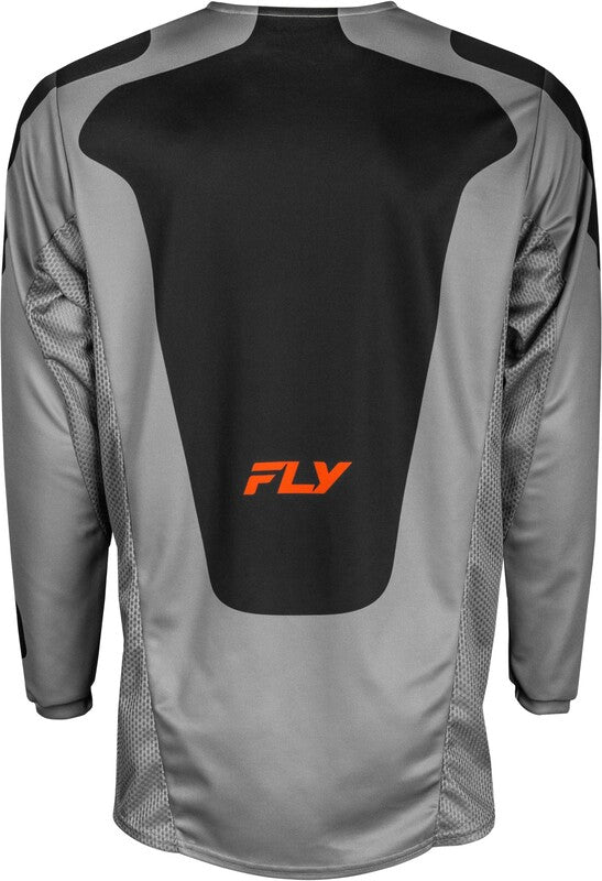 Мотокрос блуза FLY RACING Kinetic SYM-Grey/Orange/Black 2025