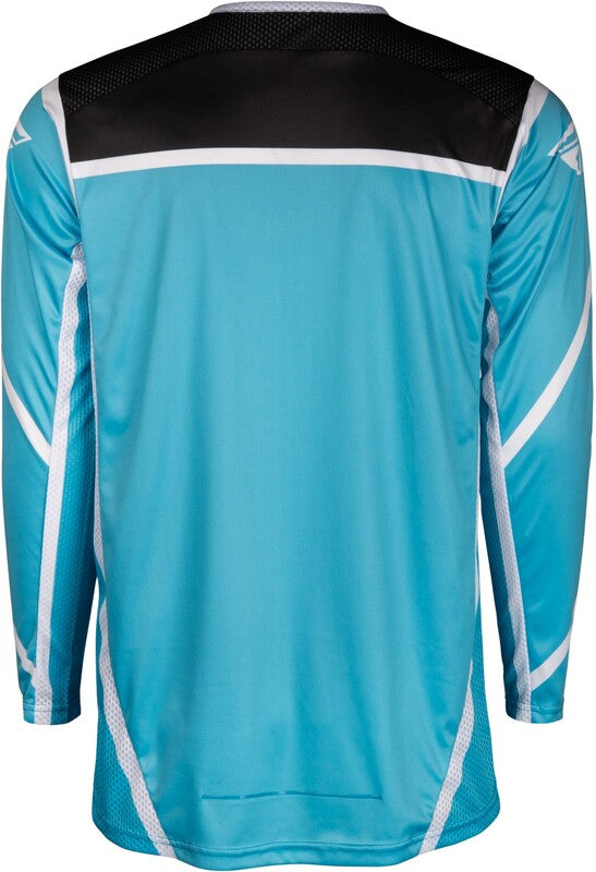 Мотокрос блуза FLY RACING Lite- Blue/White/Black 2025