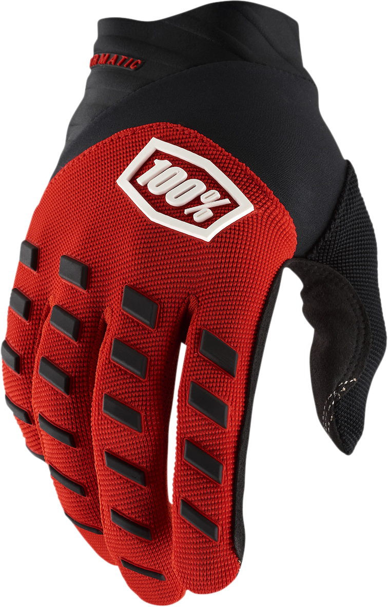Детски мотокрос ръкавици 100% Airmatic Red/Black
