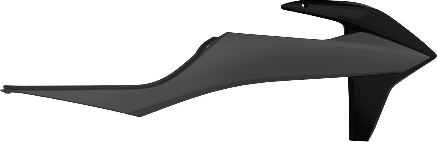 Пластмасови капаци за радиатор Polisport КТМ SX /SX-F - 2019-21 Black/Nardo Grey