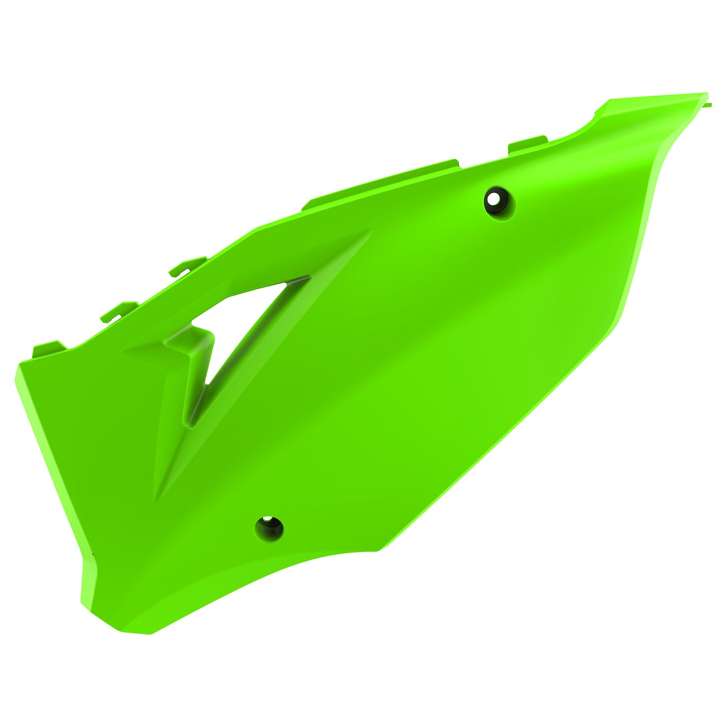 Странични панели Polisport за Kawasaki KX125 / 250 рестайлинг KX450 (20) - 2003-08 Lime Green