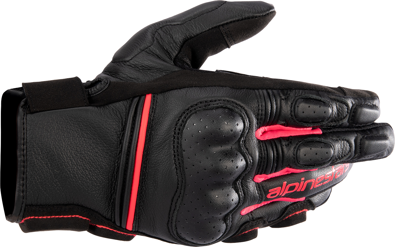 Дамски кожени ръкавици ALPINESTARS 4W PHENOM BLK/PK