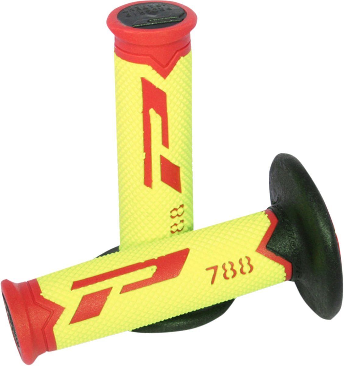 Мотокрос ръкохватки PROGRIP Triple Density 788 FLUO YELLOW/BLACK