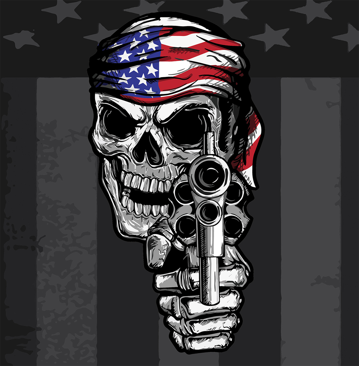 Кърпа за глава FLYDANNA COTN USA GUNSKL
