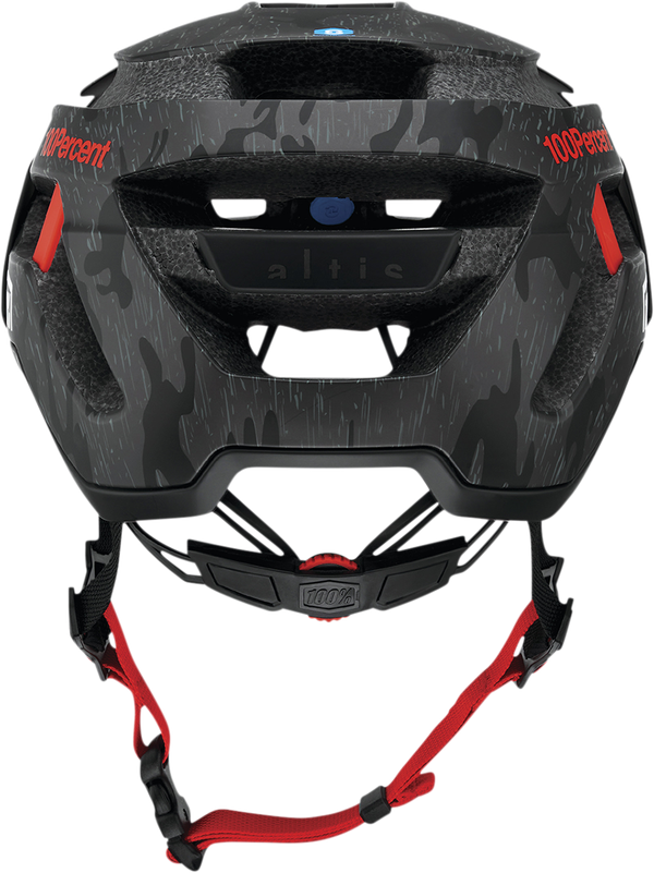 Вело каска 100% ALTIS GRAY/RED