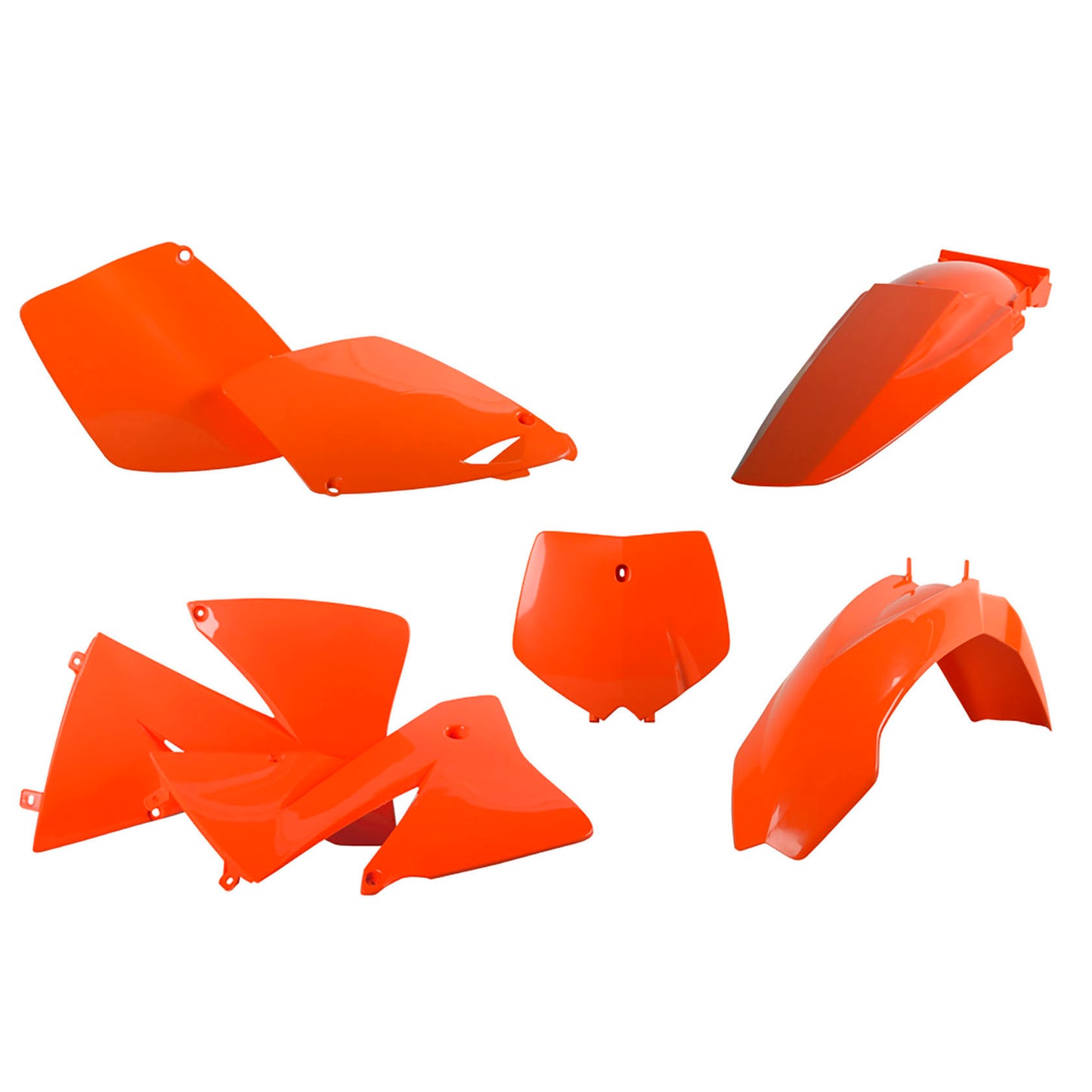 Пластмасов Enduro Standard кит Polisport за KTM EXC/ EXC-F/XC-W/ XCF-W-2003 Orange Ktm