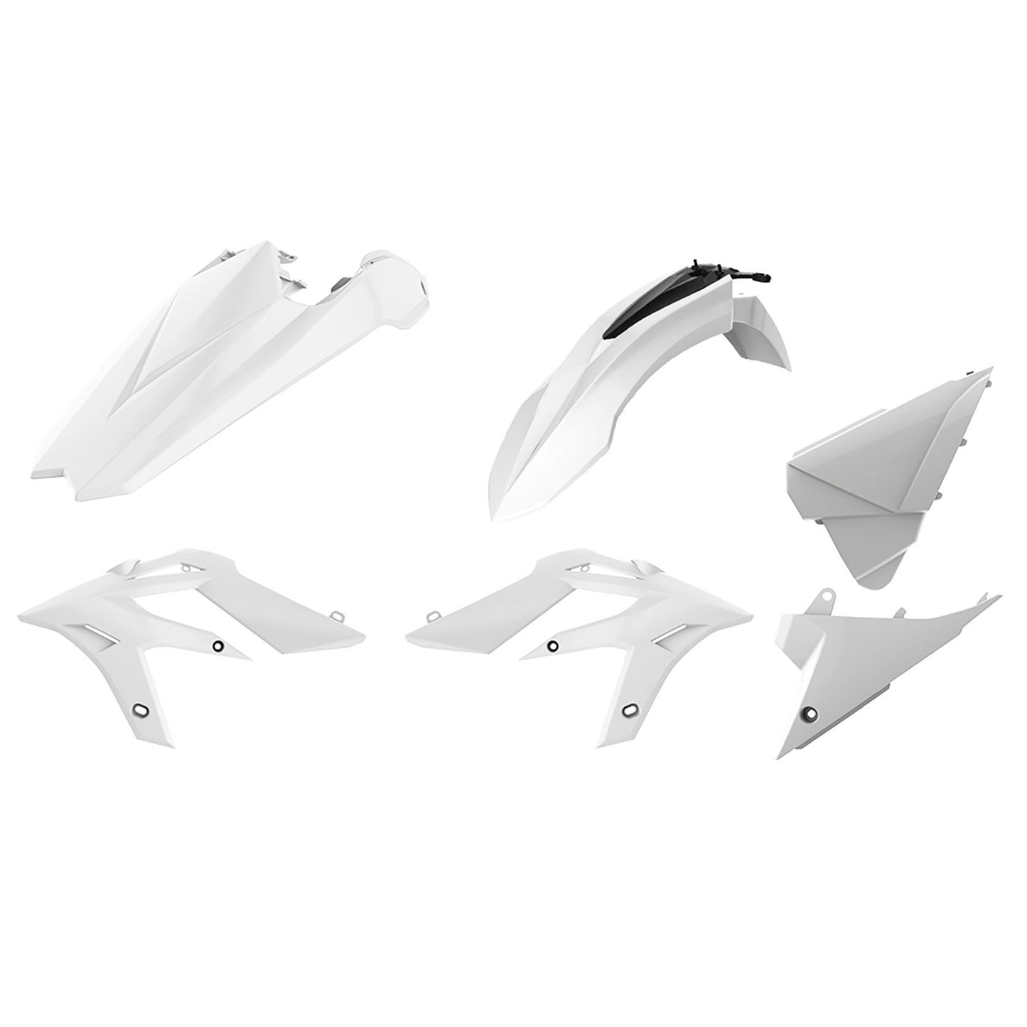 Пластмасов Full Enduro кит Polisport за BETA Xtrainer - 2020-21 White