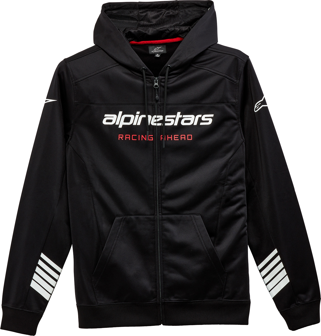 Мото суитшърт ALPINESTARS HOOD ZIP SESS-LXE BLACK