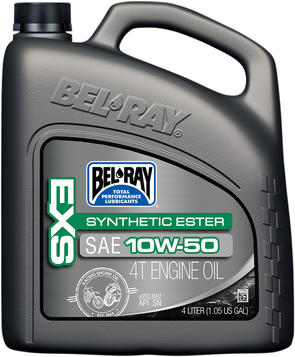 Масло BEL-RAY EXS Synthetic Ester 4T 10W-50 4L