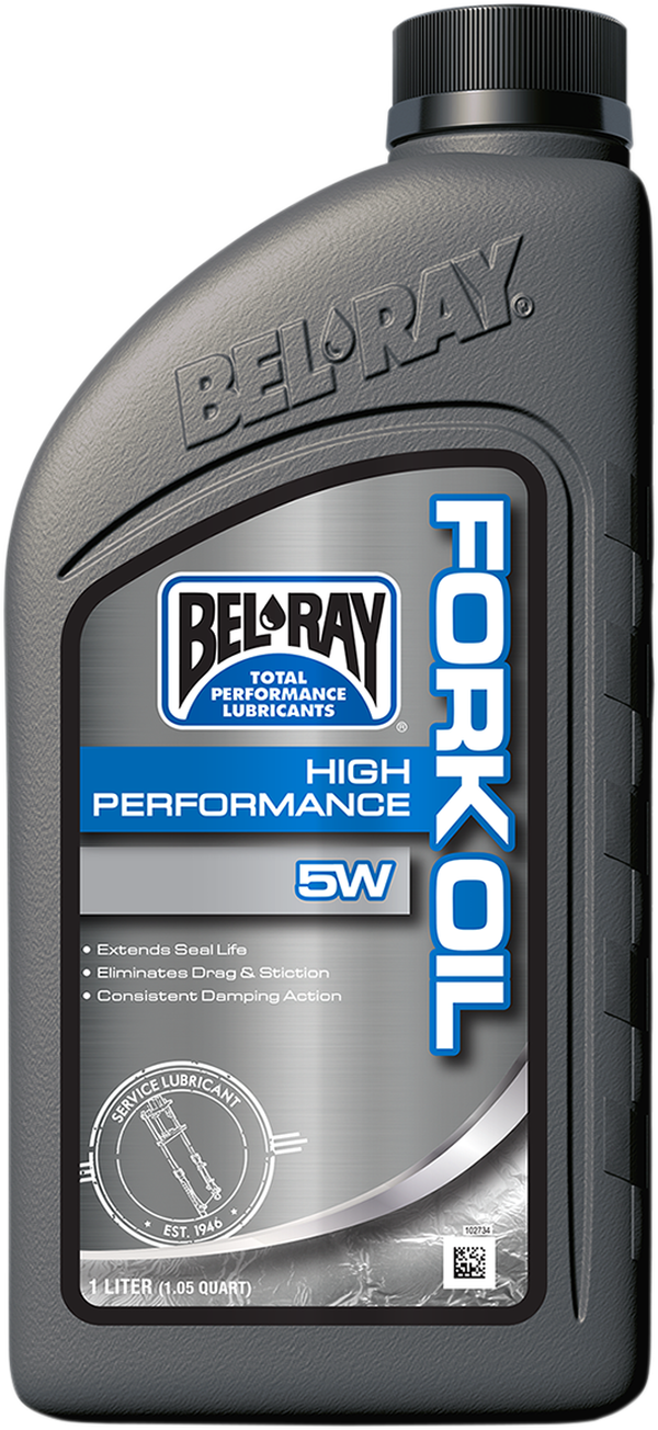 Масло BEL-RAY High-Performance Fork Oil 5W - 1 Литър