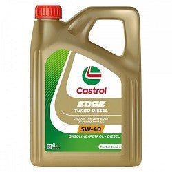 Castrol EDGE TURBO DIESEL 5W-40 4L масло