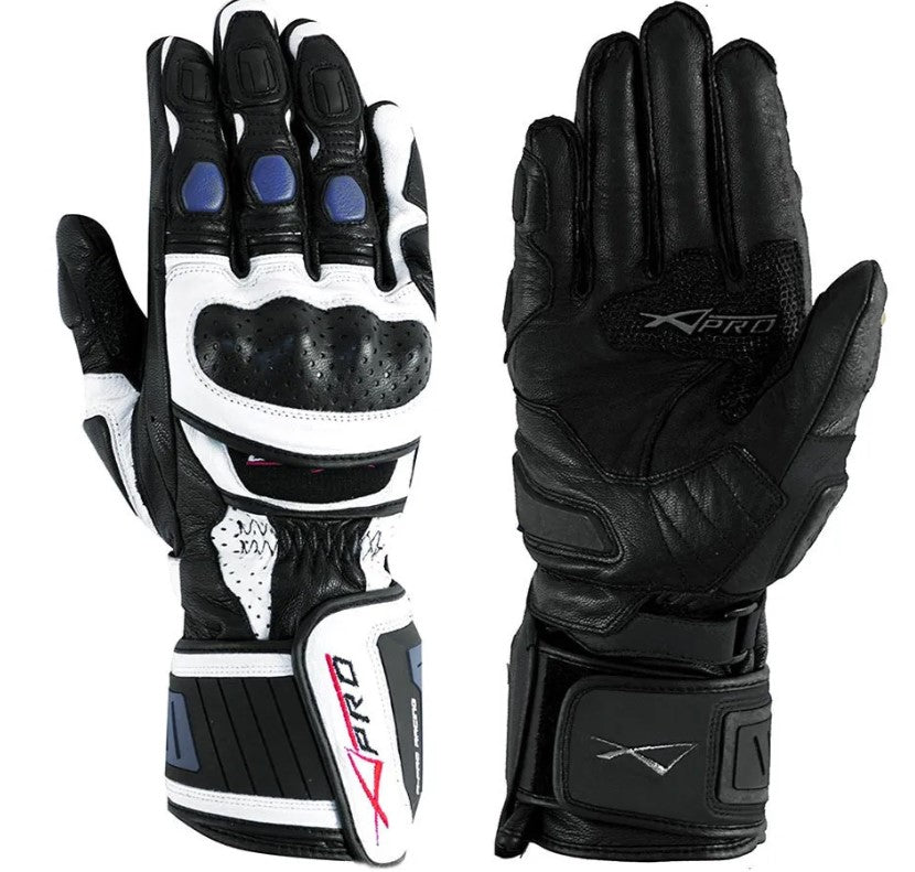 Ръкавици A-PRO COBRA WHITE/BLUE