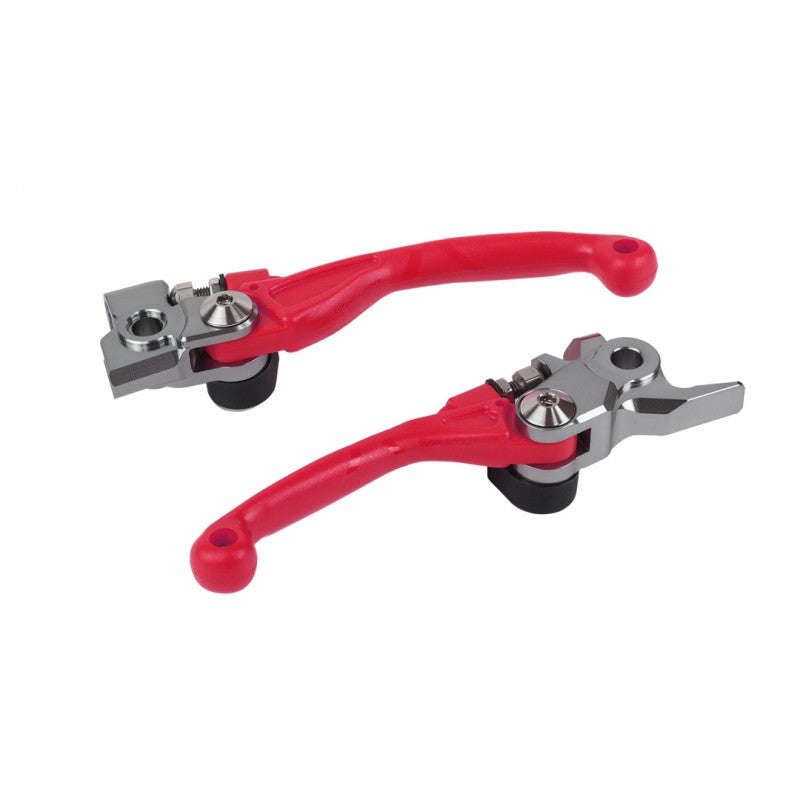 Спортни лостчета POLISPORT Pivot Unbreakable Levers Kit Honda CR 125R/250R (2004-07) RED