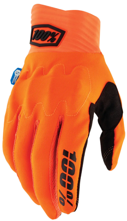 Мотокрос ръкавици 100% COGNITO SMART SHOCK FLUO ORANGE