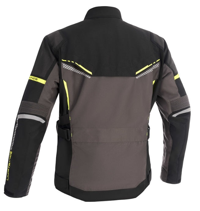 Текстилно мото яке Lindstrands Sylarna Dark grey/black