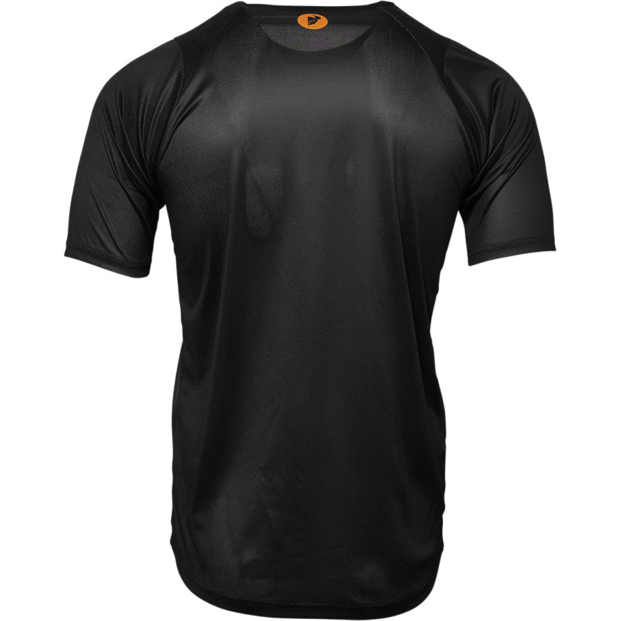 Вело джърси THOR ASSIST SHORT SLEEVE BLACK/ORANGE