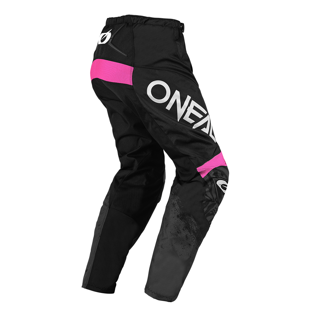 Дамски мотокрос брич O’NEAL ELEMENT SHOCKER BLACK/PINK V.25