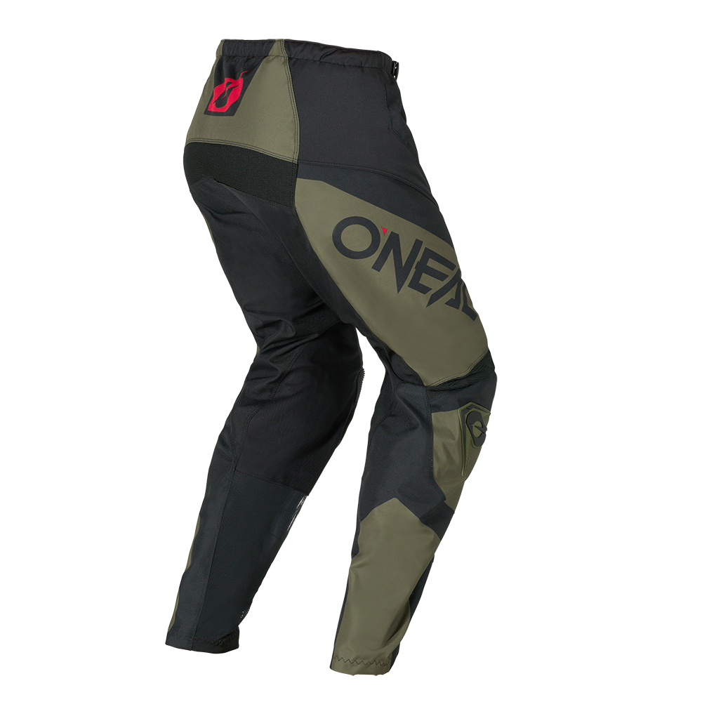 Мотокрос брич O'NEAL ELEMENT RACEWEAR BLACK/OLIVE V.26