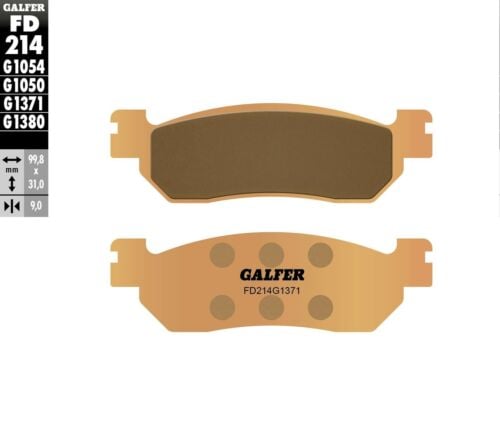 Предни/Задни мото накладки Galfer SINTERED COMPOUND FD214G1371