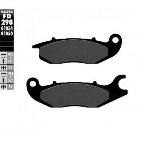 Предни мото накладки Galfer SEMI METAL FD298G1054