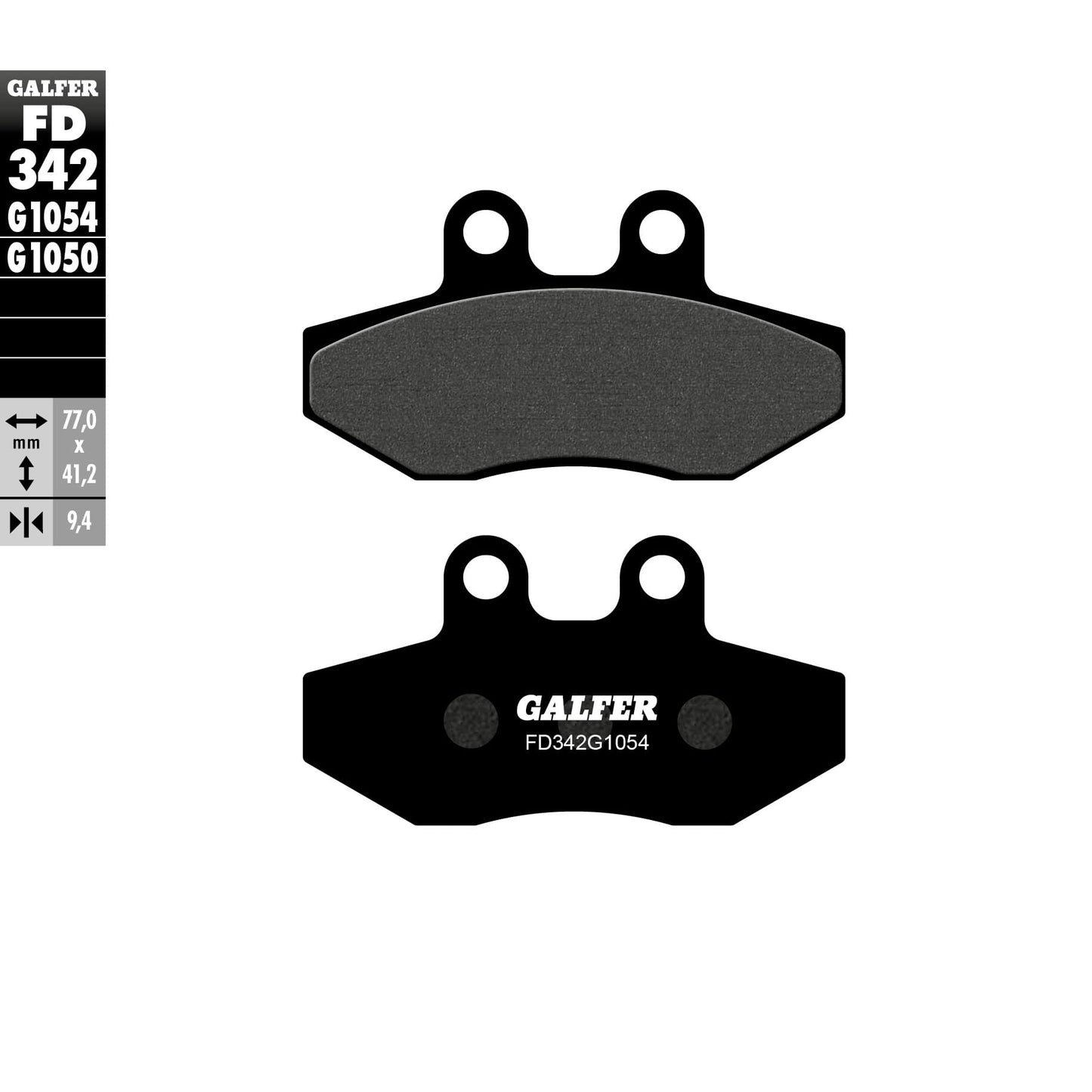 Предни мото накладки Galfer SEMI METAL FD342G1054