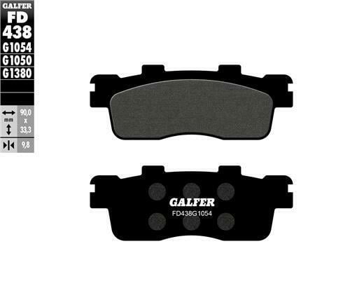Задни мото накладки Galfer SEMI METAL FD438G1054