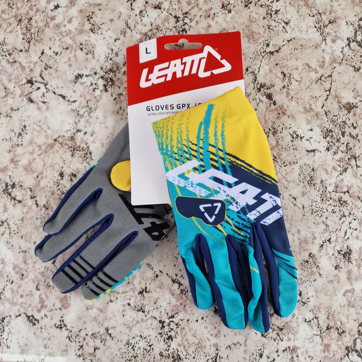 LEATT ендуро ръкавици GPX MX жълти