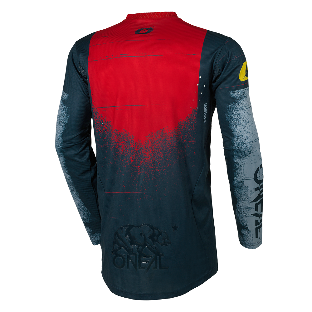 Мотокрос блуза O'NEAL HARDWEAR SWIPE NAVY BLUE/RED V.26