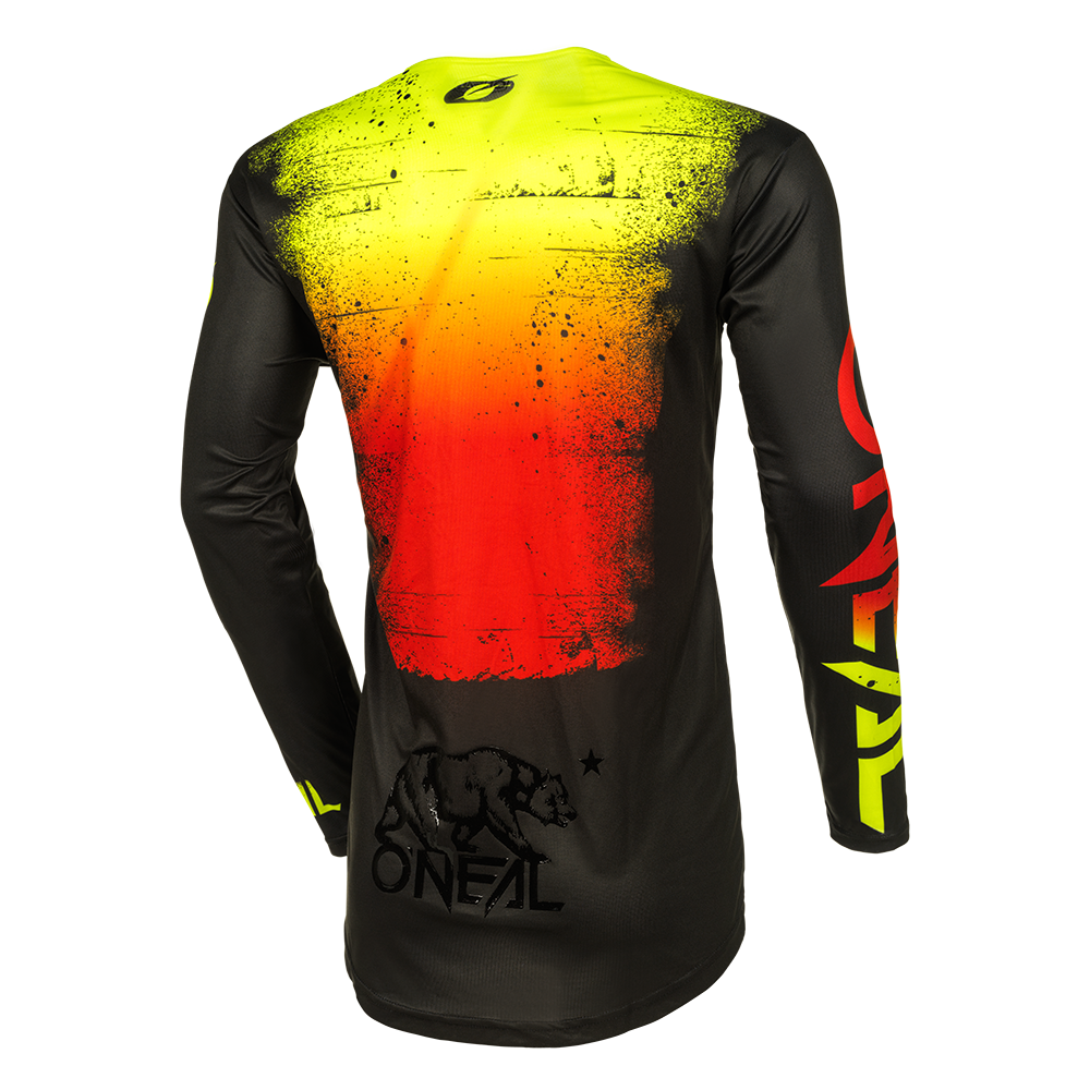 Мотокрос блуза O'NEAL MAYHEM SCARZ BLACK/RED V.24