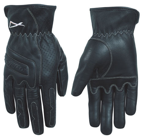 Кожени ръкавици A-PRO ROADER - BLACK