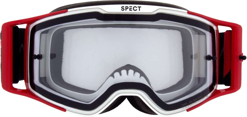 Мотокрос очила Spect Red Bull TORP BLACK/WHITE CLEAR