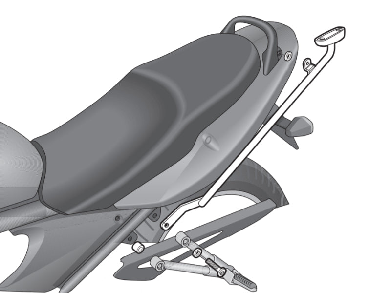 Монтажен комплект за куфари SHAD TOP MASTER SUZUKI BANDIT 650 '07-'09