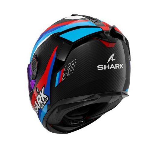 Каска SHARK SPARTAN GT PRO CARBON GUINTOLI BLUE/CARBON/RED