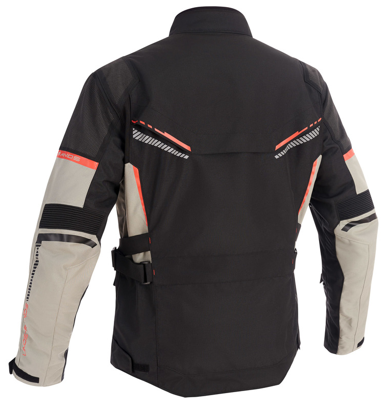 Текстилно мото яке Lindstrands Sylarna Black/Light Grey