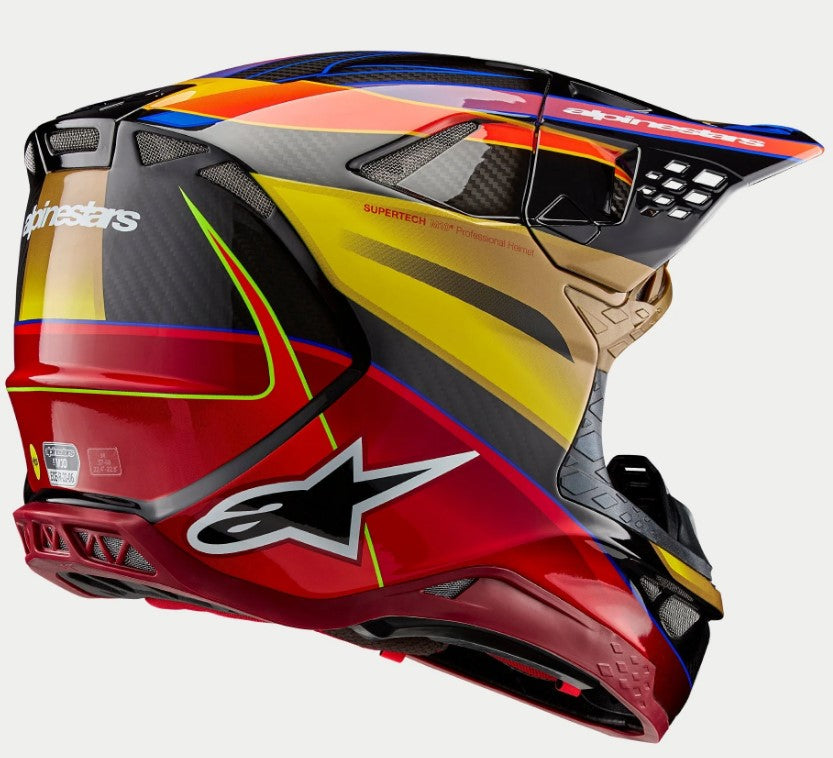 Мотокрос каска ALPINESTARS SM10 ERA GOLD