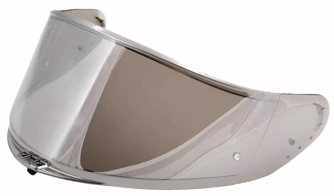 Сребърен огледален визьор за каска PREMIER EVOLUZIONE SILVER MIRRORED