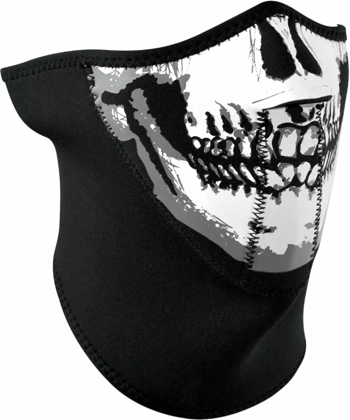 Маска за лице HALF 3 PANEL SKULL