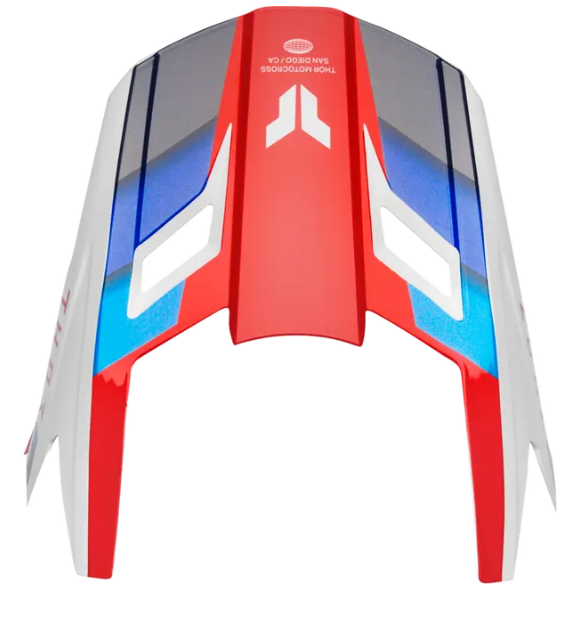 Козирка за каска THOR FLEET DEFY R/W/B