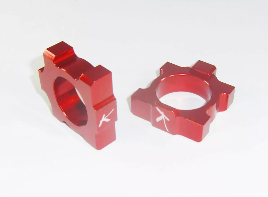 Блок втулка за задна ос KITE LIGHT AXLE BLOCKS HONDA Red