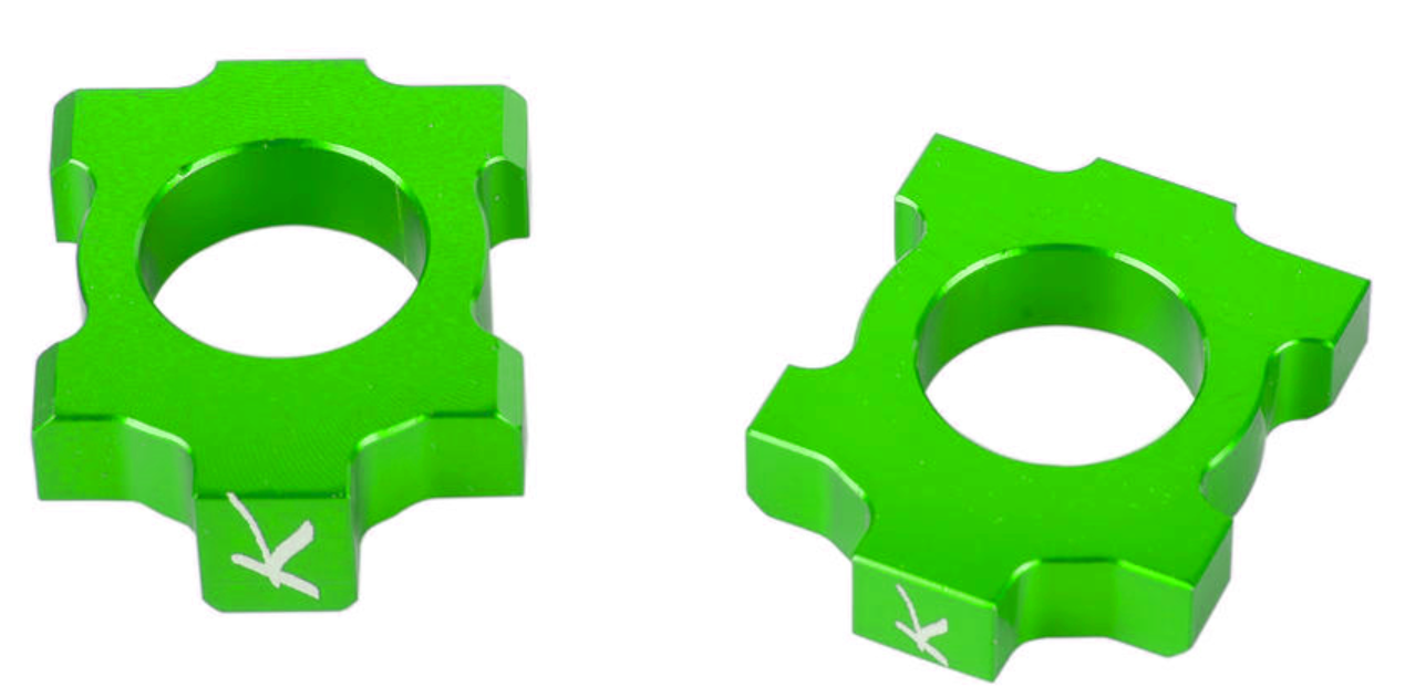 Блок втулка за задна ос KITE LIGHT AXLE BLOCKS KAWASAKI Green
