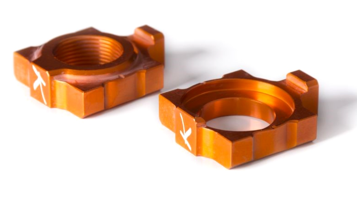Блок втулка за задна ос KITE LIGHT AXLE BLOCKS KTM/HVA Orange