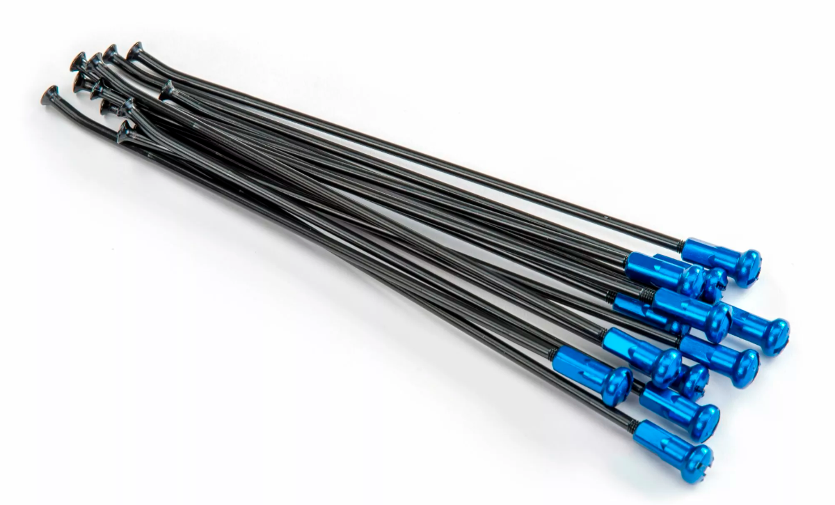 Спици KITE SPOKES 19 RR BK / BL NI 12PC Black/Blue