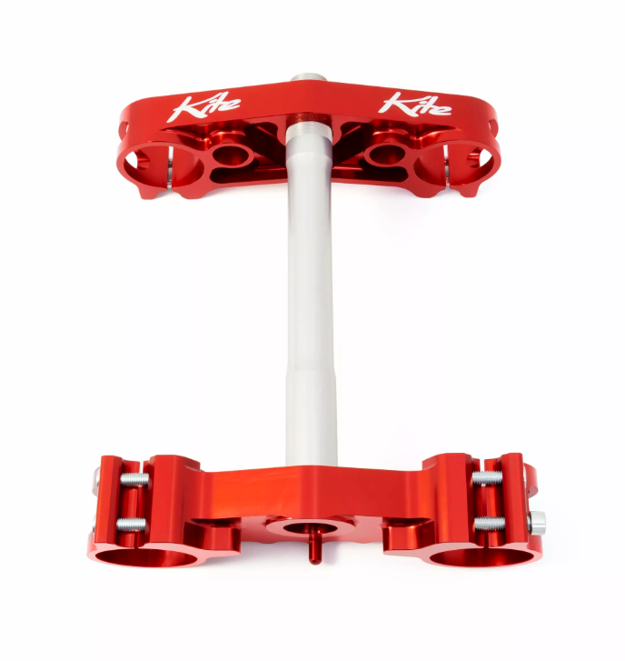 Трипътник KITE TRPL CLMP MX CR125 02-07 Red