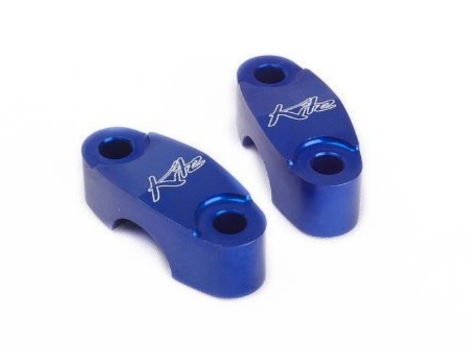 Скоби за кормило KITE UPPER BAR CLAMP MC 22 Blue