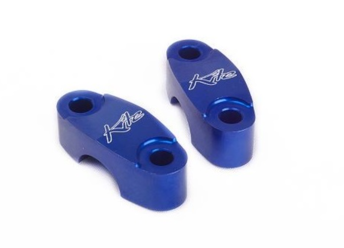 Скоби за кормило KITE UPPER BAR CLAMP MC 28 Blue