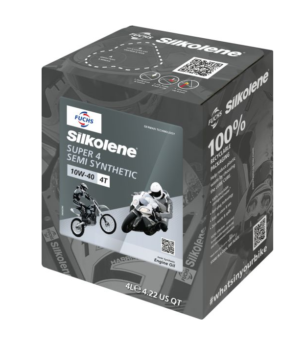 Масло FUCHS SILKOLENE SUPER 4 10W40 4L