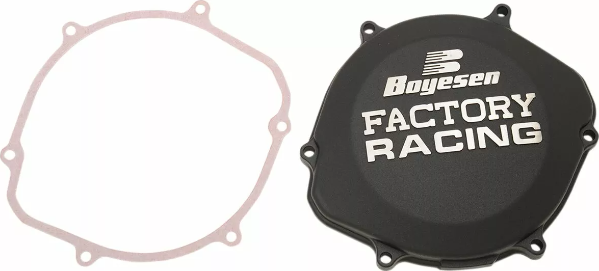 Капак за съединител BOYESEN FACTORY CLUTCH CVR CR250 02-07 Black