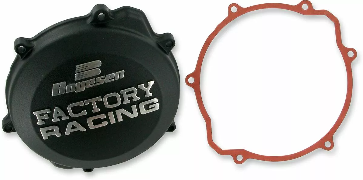 Капак за съединител BOYESEN FACTORY CLUTCH CVR YZ250 Black