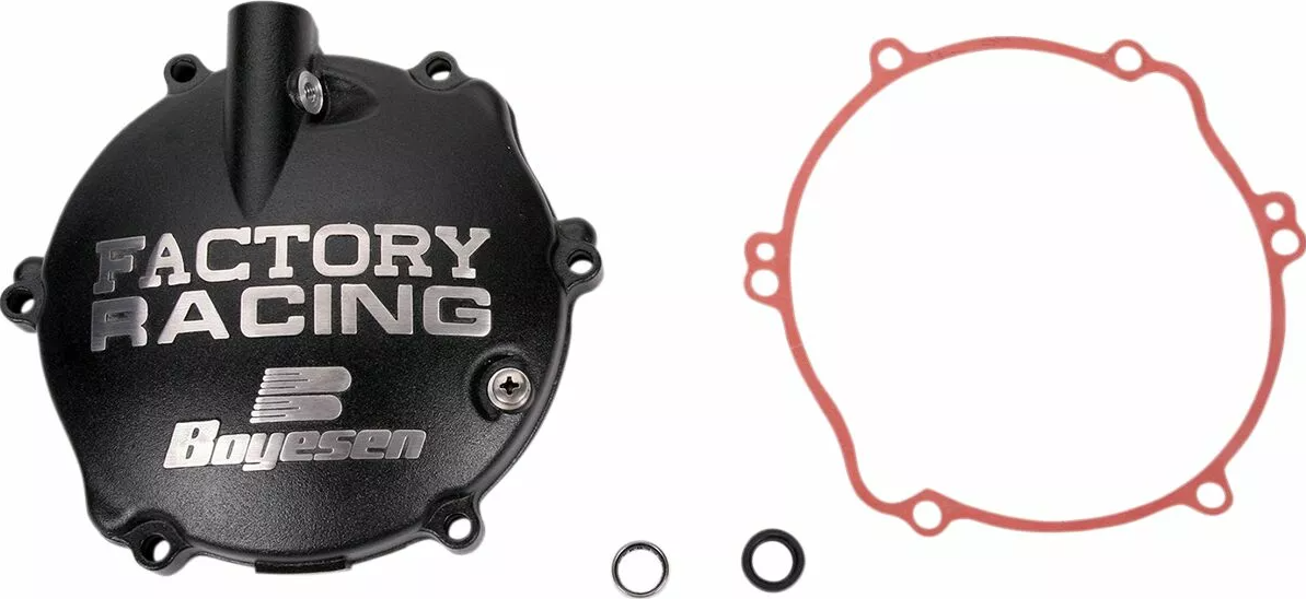 Капак за съединител BOYESEN FACTORY COVER CLU YZ125 94-04 Black